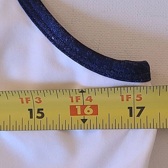 Tail Tennis Pickleball Activewear White Racerback Tank Large - Picture 8 of 12